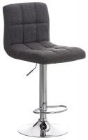 2er Set Barhocker Peru STOFF C hellgrau 