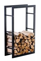 Kaminholzständer Keri V3 25x60x100 schwarz 