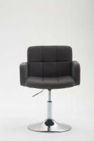 Lounger Los Angeles Stoff dunkelgrau 