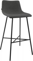 Barhocker Altona Stoff dunkelgrau 