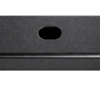 Tischgestell Metall 80x80x42 cm schwarz 