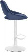 2er Set Barhocker Milet Samt W blau 
