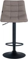 Barhocker Jerry Stoff schwarz grau 