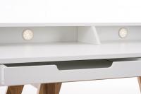 Schreibtisch Eaton 110 cm weiß 