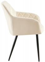 Esszimmerstuhl Monett Samt B creme 