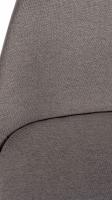 Barhocker Corbin Stoff Square schwarz taupe 