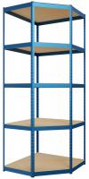 3er Regalsystem blau 