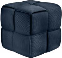 Sitzhocker Forinta Cord dunkelblau 