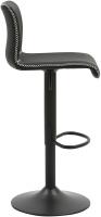2er Set Barhocker Henchy Kunstleder schwarz 