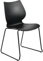 2er Set Stuhl Houma schwarz 