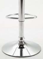 2er Set Barhocker Dyn V2 Kunstleder chrom weiß 