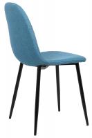 Esszimmerstuhl Napier Stoff blau 
