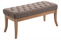 Sitzbank Ramses Stoff antik-hell 100 taupe 