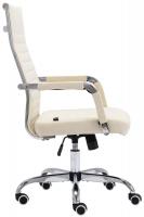 Bürostuhl Amadora Stoff creme 