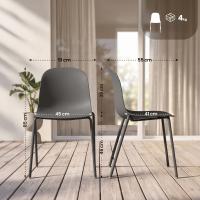 4er Set Stuhl Hardin taupe 4er Set Stuhl Hardin taupe