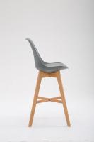 Barhocker Cannes Kunststoff Natura grau 