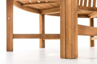 Baumbank Novum rund 200 cm teak 