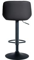 Barhocker Loft Kunstleder schwarz 