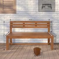Teakbank Augusta 150 cm teak 