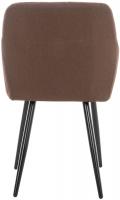 Esszimmerstuhl Shila Stoff braun 