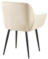 Esszimmerstuhl Roseville Samt creme 