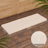 Teakbank Daxon mit Sitzkissen 150 cm creme Teakbank Daxon mit Sitzkissen 150 cm creme