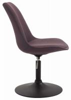 4er Set Stühle Maverick B Stoff braun 