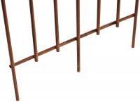 2er Set Rankgitter Elisa antik braun 