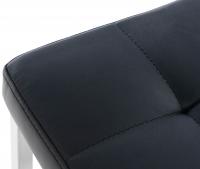 2er Set Sitzhocker Barci schwarz 