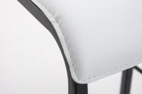 Barhocker Avola Leder Flach B78 weiß Barhocker Avola Leder Flach B78 weiß