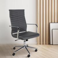 Bürostuhl Canby Kunstleder grau