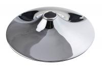 Bodenteller 40 cm chrom 