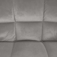 2er Set Barhocker Damaso E Samt grau 