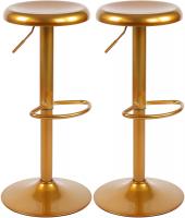 2er Set Barhocker Williston gold 