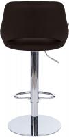 Barhocker HD Milet C Kunstleder braun 