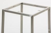 2er Set Barhocker Montreal 85 Stoff edelstahl blau 