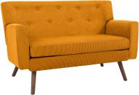 Sofa Kioni Cord orange