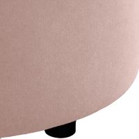 Sitzhocker Pantin Samt rosa 