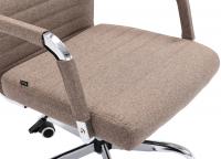 Bürostuhl Amadora Stoff taupe Bürostuhl Amadora Stoff taupe