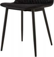 4er Set Stühle Giverny Samt schwarz 4er Set Stühle Giverny Samt schwarz
