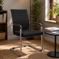 2er Set Besucherstuhl Hakon schwarz 2er Set Besucherstuhl Hakon schwarz