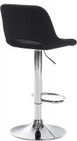 2er Set Barhocker Camden Stoff chrom schwarz 