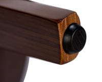 2er Set Esszimmerstuhl Foley Stoff walnuss/schwarz 2er Set Esszimmerstuhl Foley Stoff walnuss/schwarz