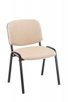 Besucherstuhl Ken Stoff creme