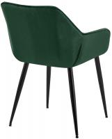 Esszimmerstuhl Luena Samt grün 