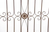 Gartenzaun Mangold antik braun Gartenzaun Mangold antik braun