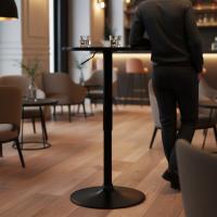 Stehtisch Xanten schwarz/schwarz