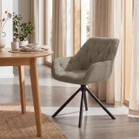 Esszimmerstuhl Rimio Cord taupe 
