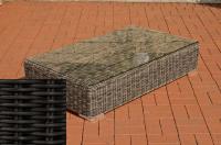 Lounge-Tisch Ariano 100 x 50 schwarz