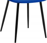 Esszimmerstuhl Baxter Samt blau Esszimmerstuhl Baxter Samt blau